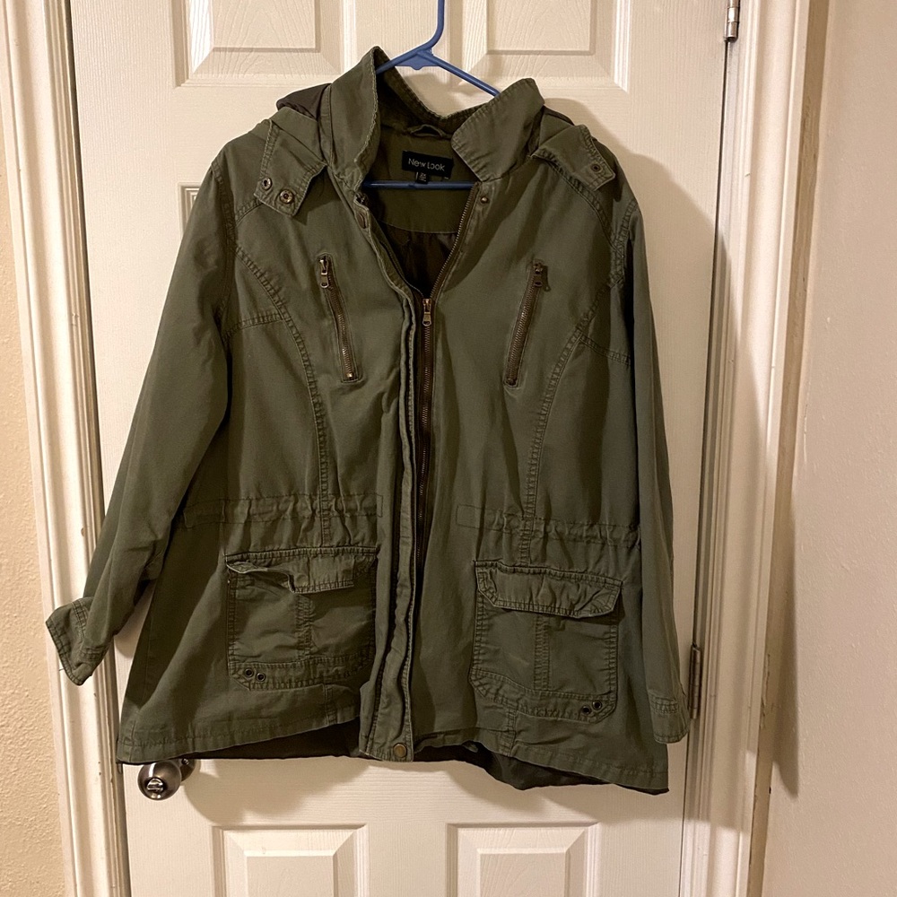 Plus Size Anorak Jacket